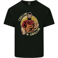 Chillin & Grillin Funny BBQ Beer Camping Mens Cotton T-Shirt Tee Top