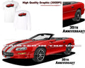 Chevrolet Chevy Camaro 35th Anniversary Convertible DigiRods Car T Shirt
