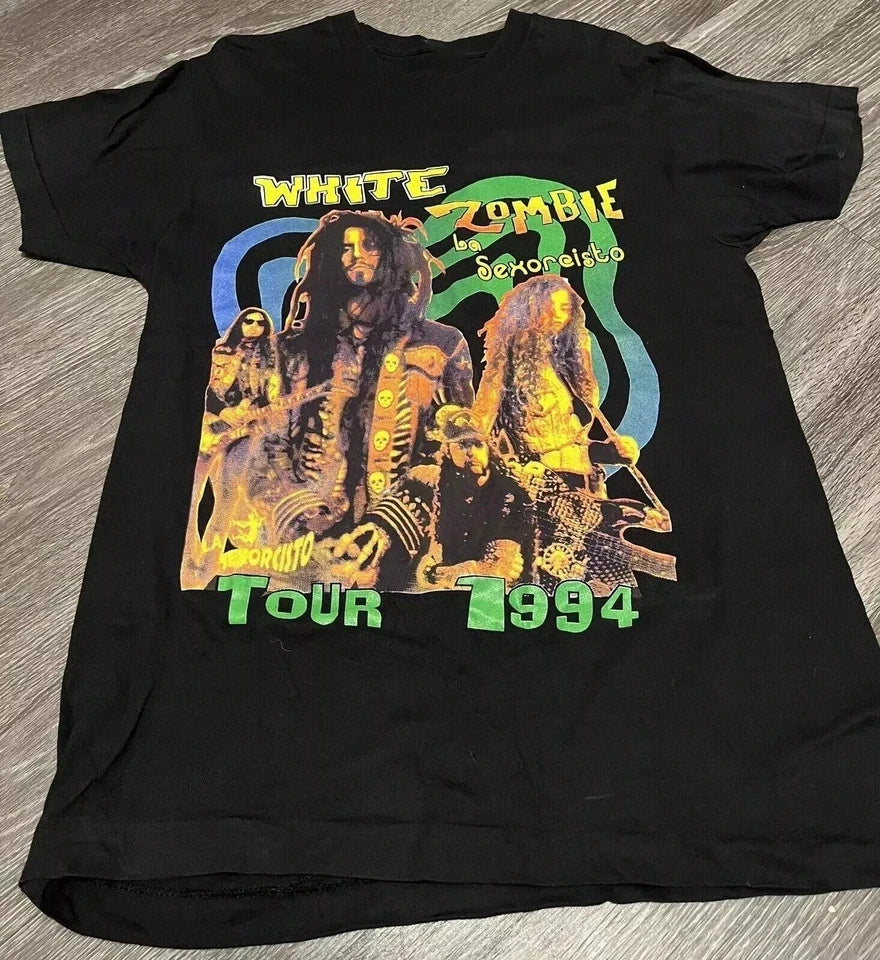 White Zombie La Sexorcisto Vintage Groove Metal T-Shirt S-5XL