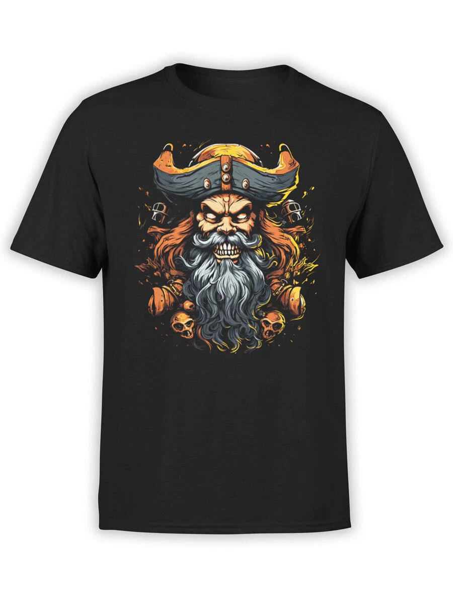 FANTUCCI Pirates T-Shirt Collection | Ghostly Captain T-Shirt | Unisex