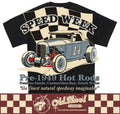 Classic Car Pendine Hotrod Racer 30's Ford Coupe T Shirt Retro Original S-5XL