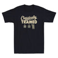Classically Trained Manual Car Pedals Driving Funny Graphic Quote Men's T-Shirt