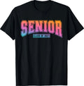 Class of 2027 Vintage High School Graduation Senior 2027 T-Shirt