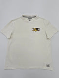Stugholl Unisex White Lion Graphic T-Shirt Size L
