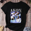 Retro Akon Rap Tee, Akon Rapper Graphic T-shirt, Vintage Akon Tee for Rap Lovers