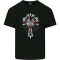 Steampunk Cross Gothic Heavy Metal Biker Mens Cotton T-Shirt Tee Top
