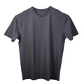 Unisex Crew Neck T-Shirt Short Sleeve Charcoal Cotton Soft Style X-Large