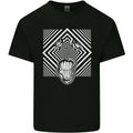 Zebra LSD Magic Mushrooms Hallucinogenic Mens Light Cotton T-Shirt