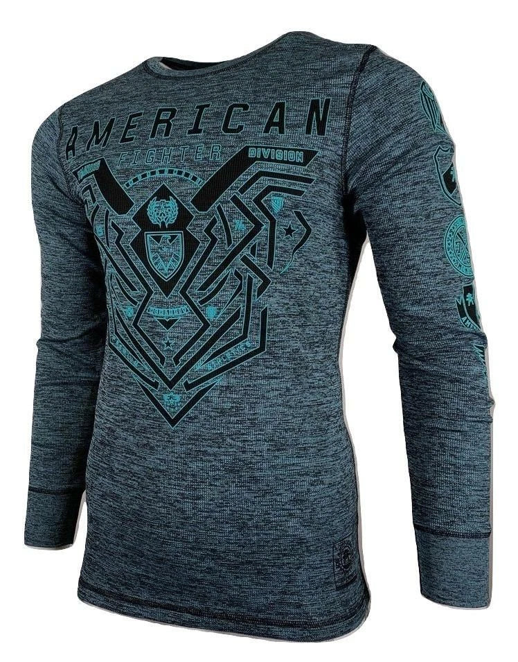 AMERICAN FIGHTER Men's L/S Thermal BRIMLEY Athletic Biker