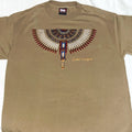 Vintage 90s Sportex Grand Canyon T-Shirt Tan Cotton USA Made M/L