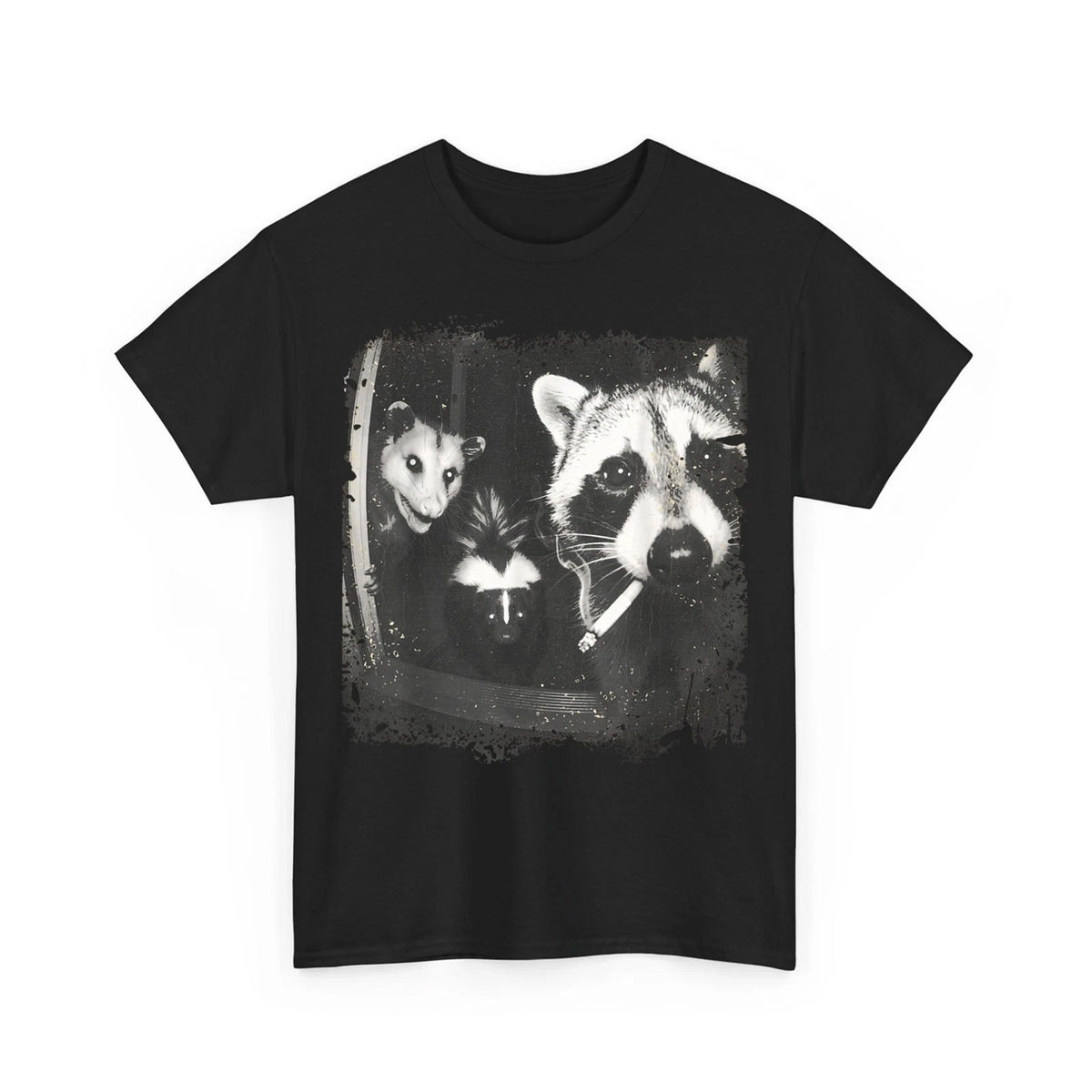 Trash Panda Night Crew Vintage Raccoon Opossum Skunk Unisex T-Shirt
