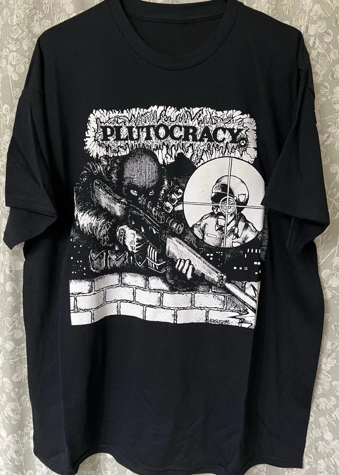 Rare Dystopia Plutocracy Punk Sludge Metal Gift For Fans Unisex S-5XL Shirt HZ61