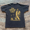 The Who Pete Townshend this guitar has second to live Unisex Black T-shirt S-5XL