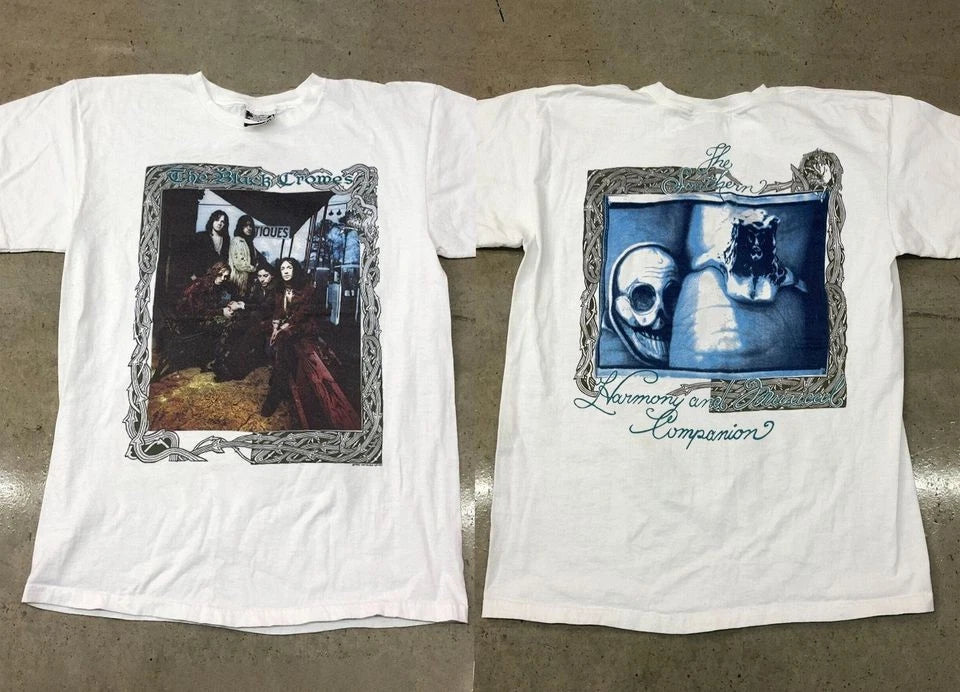 The Black Crowes The Southern Harmony and Musical Companion Tour Concert 1992 T-