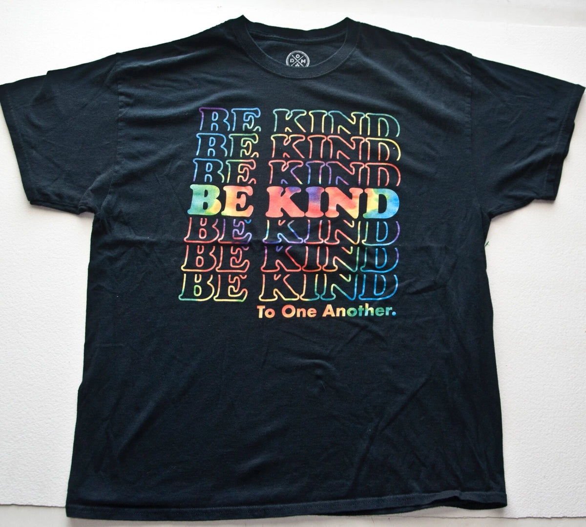 BE KIND, PEACE, COMPASSIONATE, LOVE, TENDER T  (Graphic Tee} Unisex  Black XL