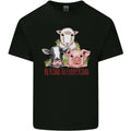 Vegan Kind to Ever Kind Vegetarian Mens Cotton T-Shirt Tee Top