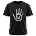 Hopi Healing Hand T-Shirt | Painted Native American Spiral Symbol Tee Shirt