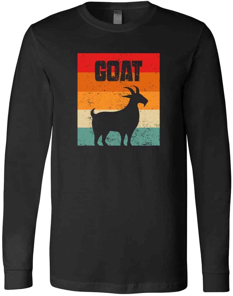 Goat Dad Vintage Retro Saying Animal Pet Lovers New Trendy Gift Friend T-Shirt