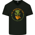 Everyones Irish on St Patricks Day Beer Mens V-Neck Cotton T-Shirt