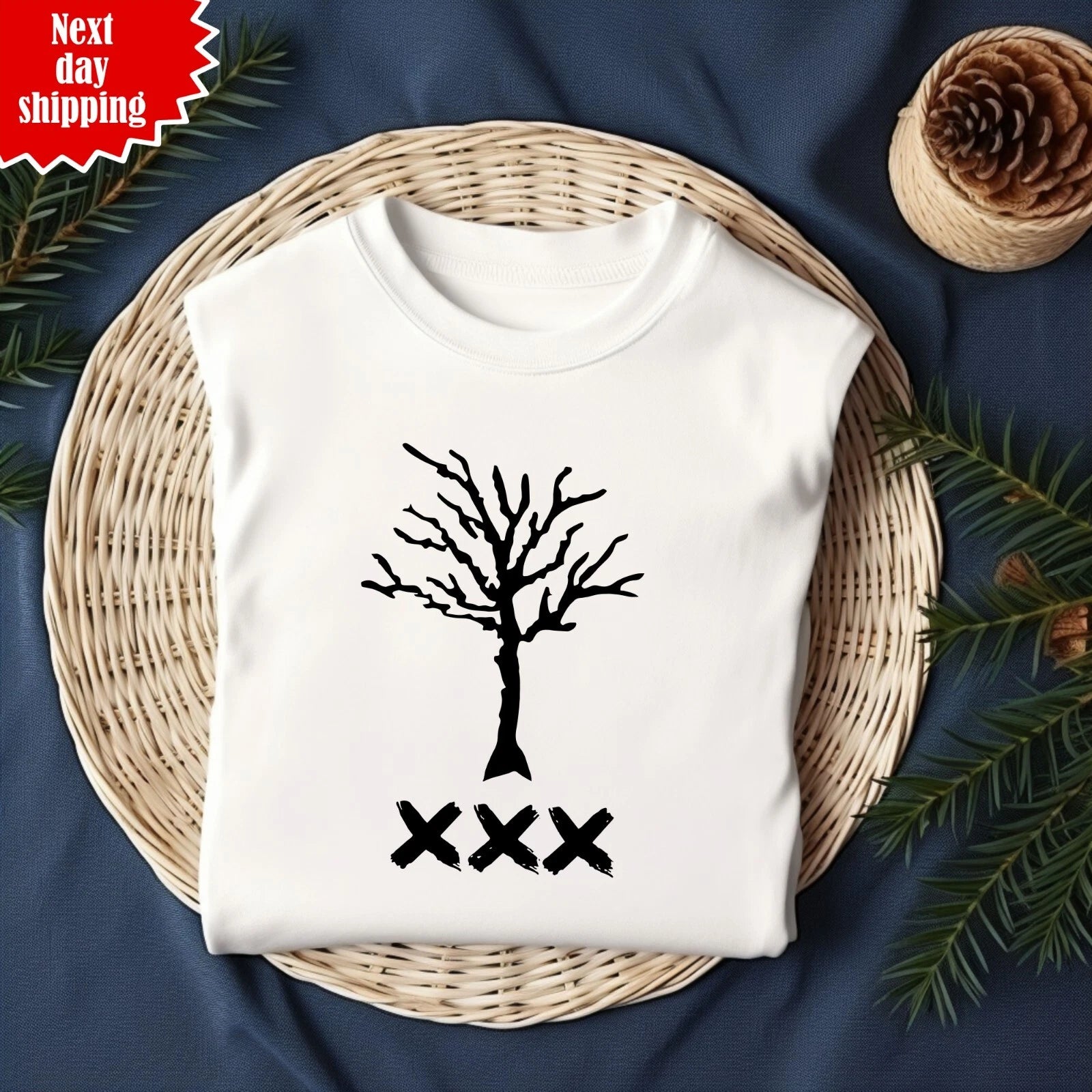 XXX Tree T-Shirt Printed 100% Cotton Short Sleeve New Design Unisex Tee Tops