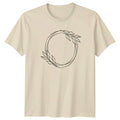 Simply Blessed And Highly Favored T-Shirt Minimalist Wreath