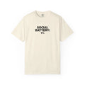 Social Battery 1% T-Shirt | Funny Introvert Tee, Relaxed T-Shirt, 100% Cotton
