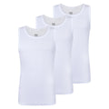 Buyless Fashion Mens Tagless Undershirts Soft Cotton Crew Neck and V-Neck (3 Pac