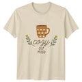 Cozy Cup Mood T-Shirt Hygge Coffee Aesthetic Gift For Him And Her