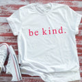 Be Kind Unisex  White Unisex Short Sleeve T-shirt Image 1 of 2