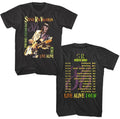 Stevie Ray Vaughan & Double Trouble LIVE ALIVE Tour 1986 Men's T Shirt Rock Band