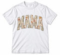 NEW 2026 Mama Floral T Shirt Cute Flower Mom Birthday Xmas Gift for Women