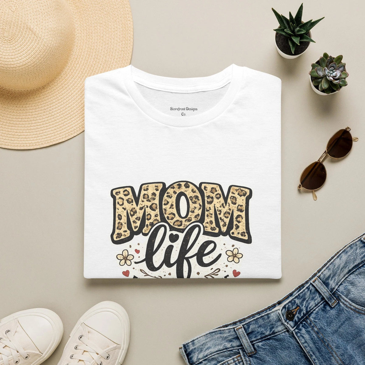 Mom life shirt, Mom life fueled by coffee and chaos Unisex Softstyle T-Shirt