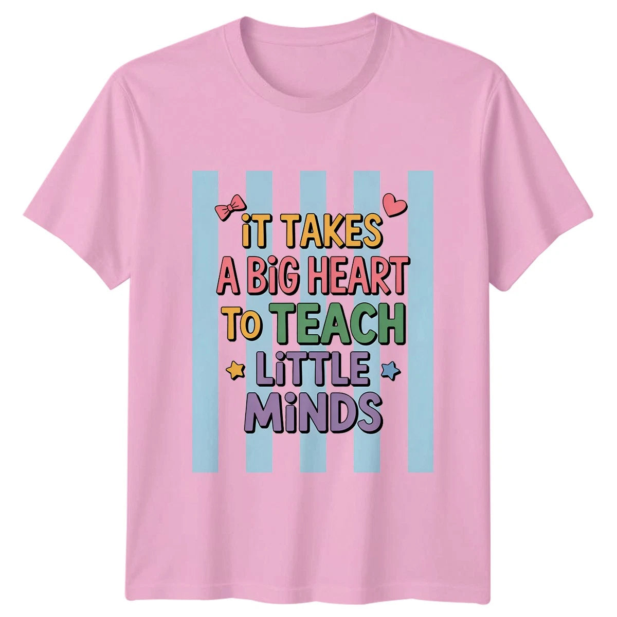 It Takes A Big Heart Womens T-Shirt Preschool Teacher Appreciation Gift For Her