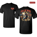 Pullin’ Wire Til I Retire Electrician T-Shirt, Electrician Skeleton Worker