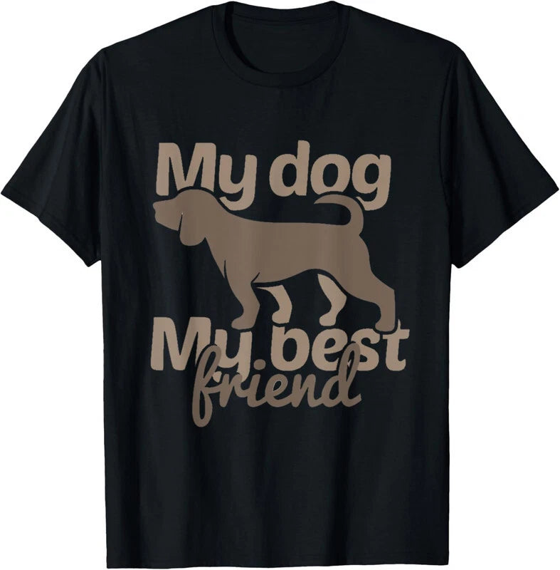 My Dog My Best Friend Cute Animal Dog Lover Gift Unisex T-Shirt