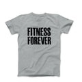Fitness forever mens workout bodybuilding fitness graphic tee shirts with saying