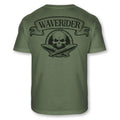 Water Scooter Skull Crossbones T-Shirt Waverider Watercraft Soft Blend Tee  A103