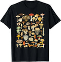 Mushroom Foraging Enthusiast T-Shirt - Mycology Lover's Design