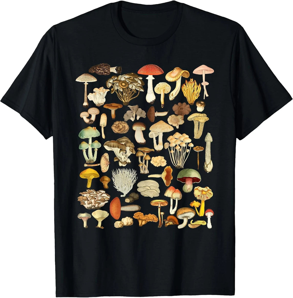Mushroom Foraging Enthusiast T-Shirt - Mycology Lover's Design