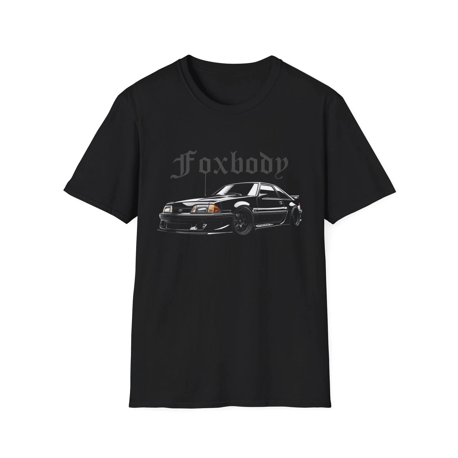 Foxbody Mustang T-Shirt | Slammed 5.0 GT Coupe Graphic Tee Street Style