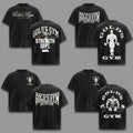 (Collection) Gold's Gym Shirt Heavy Cotton Bodybuilding Gym Shirts For Men Top