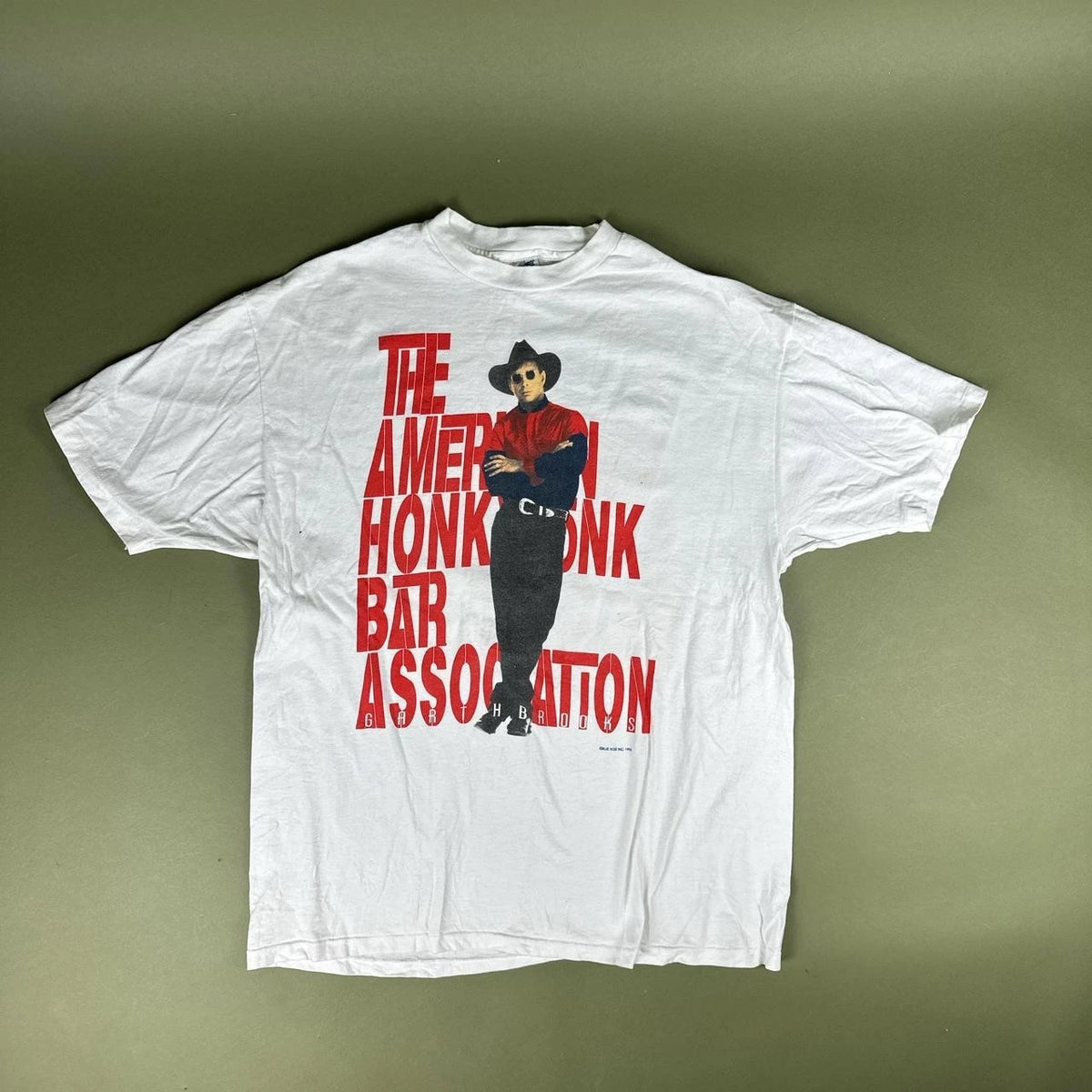 Garth Brooks American Honky Tonk Bar Association Vintage Country Music Tee