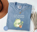 Funny Frog Plant Lady Cute Comfort Tee