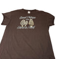 Morel Mushroom T Shirt Funny Y2K Rare Hippie Outdoors Size L Mens