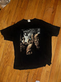 Vintage Obituary Back From The Dead XL T-Shirt 1997 Blue Grape