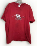 Vintage Winners Circle Dale Earnhardt Jr NASCAR Budweiser XL Red Shirt Thrashed