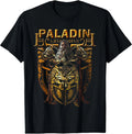Dwarven Paladin, Dwarf Knight, Tabletop RPG Fantasy Gamers T-Shirt Image 1 of 2