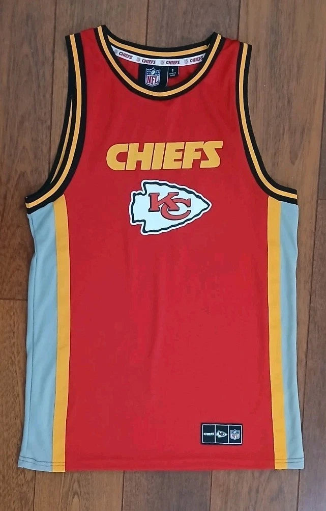 Kansas City Chiefs NFL Vest Basketball Jersey Small  - Perfect Condition