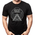 Stargate Command Grey Logo Adult Shirt