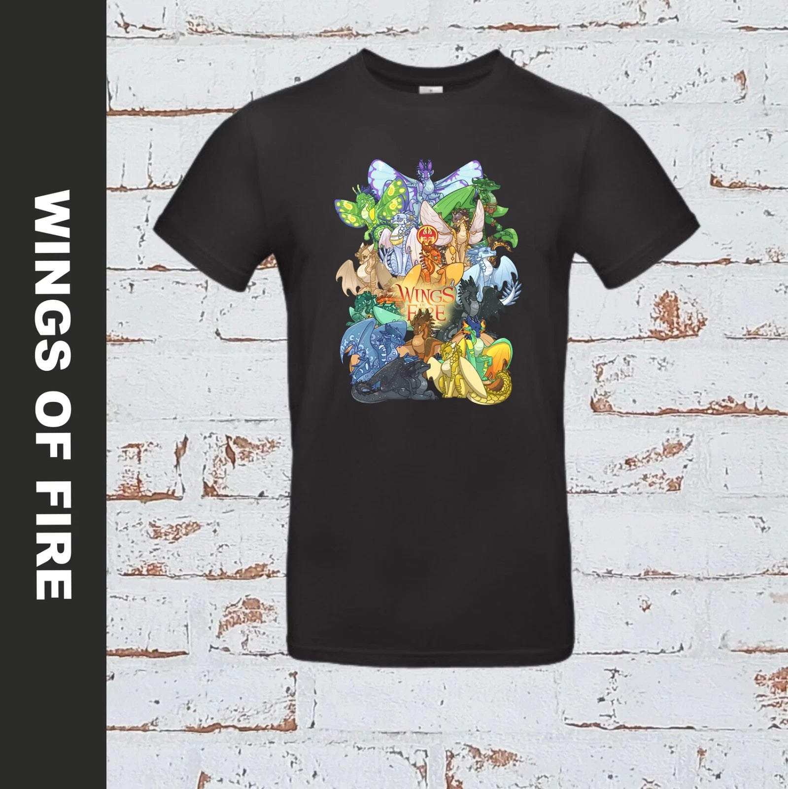 Wings Of Fire, Dragon , Adult Kids Tshirt Book Lover Design